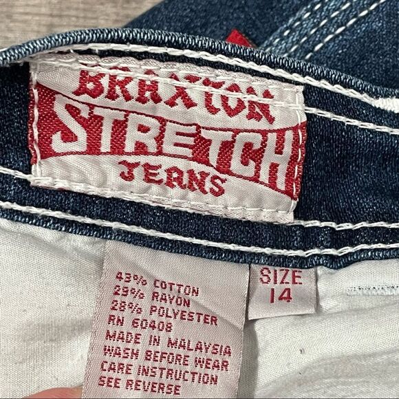 Vintage Braxton High Rise Mom Jeans Size 14 - Picture 8 of 15